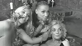Classic Group Sex with Three Hot Nuns