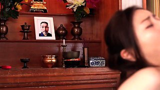 JAPENESE Widow MIU SHIROMINE Get Pregnant BY FATHER IN LAW