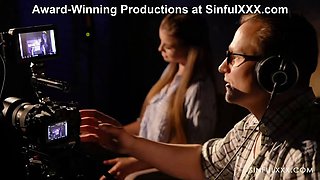 Nicole, Olivia and Stanley Having Fun After Work for SinfulXXX