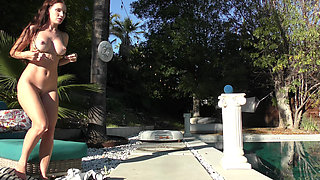 Casting with Horny Babe Mary Rock