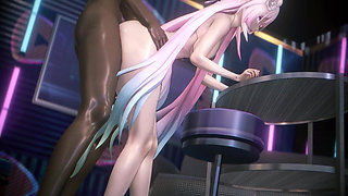 Wuthering Waves - Glory Hole Girls (remielle, Aemeath and Cyrene) - 3D Hentai Animations