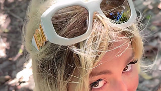 Fucked and Filled up Random Sexy Blonde at the Beach