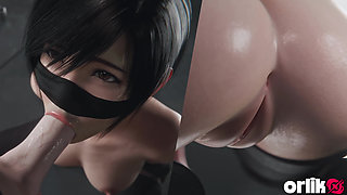 Yuffie Final Fantasy 7 - Wet Sloppy Blowjob Service only Mask Version 4K