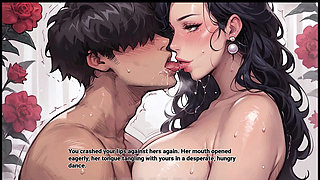 ArchAlchemy TABOO Hentai Game Ep.10 STEPSON blowjob in the GARDEN !