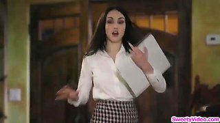 Horny boss licks her assistants pussy to relieve stress ft. Jade Baker  Karma Rx: Porn