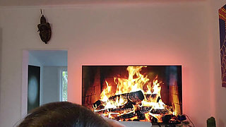 Wife Rides Her Husband Until She Explodes in an Orgasm