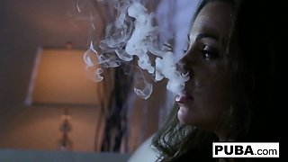 Film Noir smoking lesbians fuck like superstars