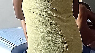 Riding on a Huge Dick