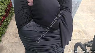 Mansion Owner Roughly Pounds Turkish Turbanli Busra for Messy Cleaning Flaws, Flooding Her Mouth