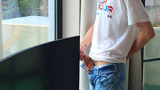 KiraBlooms Gets Pussy Licked by Nerd in Glasses Then Rides His Huge Cock