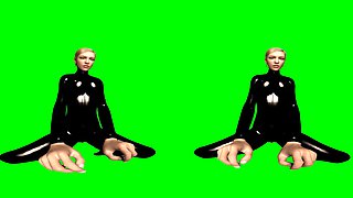 Mistress in Black Latex – POV Cowgirl (Passthrough)