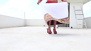 Desi beautiful girl outdoor tour and sex in the hotel room