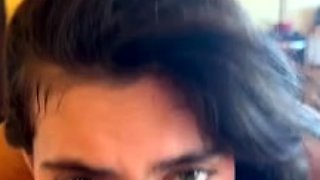 Pov handjob and blowjob with a brunette fox
