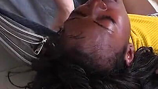 Black Ass Slave Serves Her Sadistic Dom Inside His Suitcase