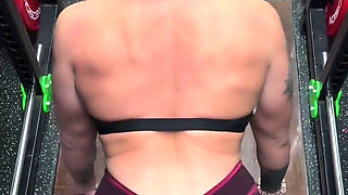 Muscles and a Peachy Ass