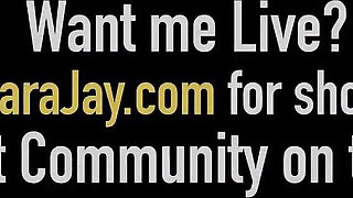 Sara Jay featuring Sara Jay's busty trailer