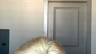 Blonde tight pussy babe solo toy fun in glamour masturbation