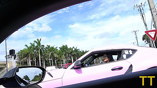 Tight Pussy Petite Asian Slut Loses Street Race and Gets a Fat Cock