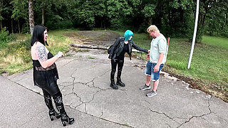 Dominatrix Date/ Loose Slave Gets What He Deserves