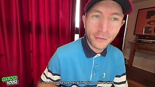 Married Woman Participates in an Orgy with 3 Men While Her Cuckolded Husband Watches Everything