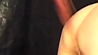 Mature MILF in Lace Stockings Gets Teased Hard