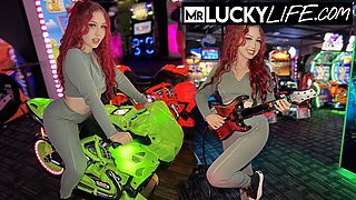 Arietta Adams's naughty girls action by Mr Lucky Life