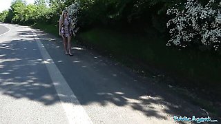 Georgie Lyall's british babe sex by Public Agent