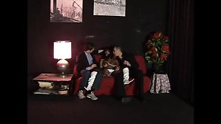 Kris Ebony Huge Black Hairy Pussy Fucked by Giant Cock - Big Tits & Cum in Mouth