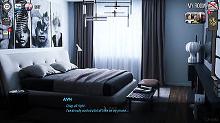 Breeze Of Passion #03 - Busty Rich Chick Gets Cum All Over Her Pretty Face