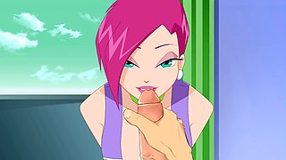 Hot but, clothed sex, hot blowjob