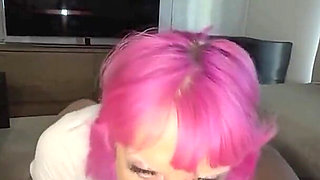 Emo Petite Goes Bananas on BBC Monstercock