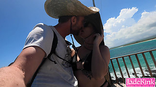 Jade Kink Lookout Fucking Near Public Beach