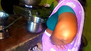 Tamil Teacher Gets Intense Homemade Sex With Husband in Kitchen Room