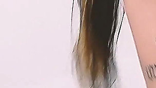 Nasty MILFs Scene 1: Busty Brunette MILF Masturbates with Her New Dildo