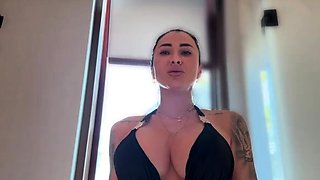 Mistress Kennya - A Day At A Private Pool At The Beach