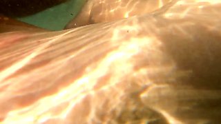 Amazing Underwater Sex With Big White Bubble Butt Italian