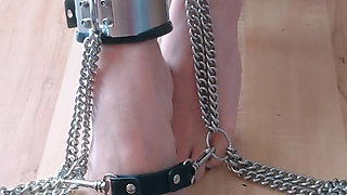 Tied up Ans Sperm on My Perfect Pussy