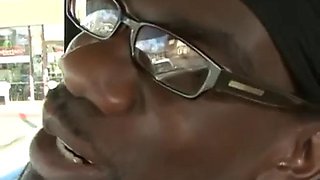 Black Pole in Ebony Hole: Blowjob, Doggy  Cowgirl Porn