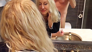 Mature Blonde Wife Selena Enjoys Sex Between by