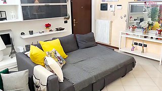 Puritan Stepmom Caught in Steamy First Threesome After Teasing by Stepson with Sex Doll Tantaly
