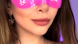 Adrianna Savu jerks with her thick tits and thumbs -