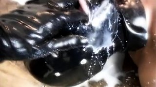 Fetish latex lesbians