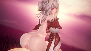 Wuthering Waves - Hsin Lewd Moon Fox Sex Scene - 3D Hentai Animations