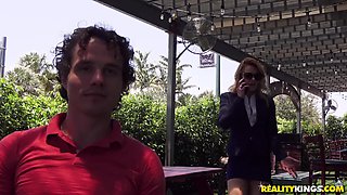 Blonde babe amazing sex video