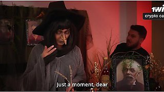 Busty Witch Drank The Elixir Of Being Young So She Could Ride A Big Cock And Swallow Cum - Mari Moore