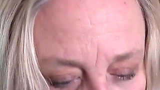 Auntjudys - Your Horny Mature Boss Andrea Ann Sucks Your Cock at the Office