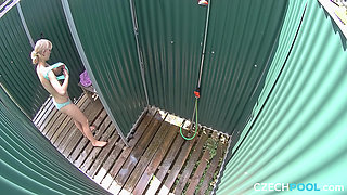 Czech Pool 45: Blonde with a Perfect Pussy