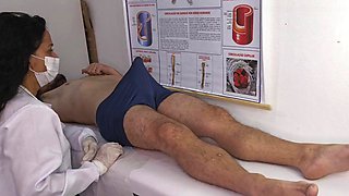 Brazilian Nurse Spots Patients Hardon