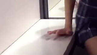 Fucking & Wet Messy Squirting in Dressing Room!
