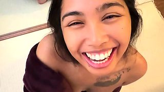 Asian blowjob with cumshot